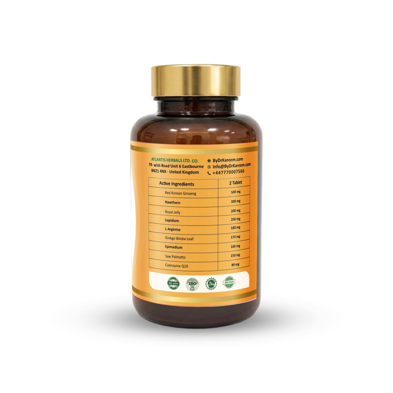 الجنسنج الأحمر الكوري (120 تابليت) الجنسنج الأحمر الكوري (120 تابليت)