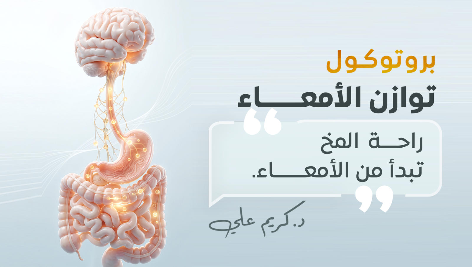 بروتوكول توازن الأمعاء